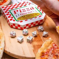 Hobby Hall QWSRPIZ01 - Pizza Dice Set: Margherita Tabletop