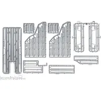 Busch Super-Dachrinnen-Set H0