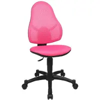 Topstar AIRGO KID Drehstuhl Rosa, höhenverstellbar, Netzbezug, 60 kg, 44x102x44 cm