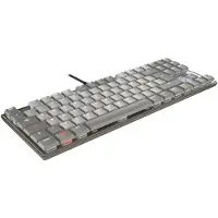 Cherry KC 500 MX LP TKL, Tenkeyless (80 - 87 %), Kabelgebunden, USB, Mechanischer Switch, QWERTZ, Grau