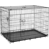 Rebel RA-1205 Metall-Hundebox, zusammenklappbar, Größe XXXL 122 x 76 x 83 cm
