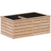 Mega Holz Hochbeet Lärche Jacques XL (103x206x80 cm)