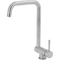 StarTech.com Klappbare Küchenarmatur - 360° schwenkbare Mischbatterie - 304 Edelstahl - Kalt- und Warmwasser - Fingerabdruckresistent - Einfache Montage - Silber