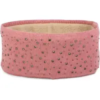 StyleBREAKER Stirnband "Feinstrick Stirnband mit Strass" 1 Stk.
