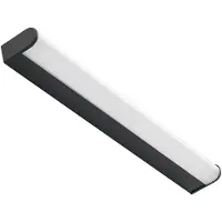 LINDBY Ulisan LED-Badwandleuchte, rund, 58,8 cm