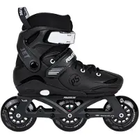 Powerslide Jet Pro Black Adjustable Inline-skates Schwarz EU 27-30 Schwarz EU 27-30