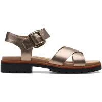 Clarks Sandalias Mujer ORINOCO STRAP COLOR Gold METALLIC