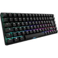 Sharkoon SGK50 S3, 75%, Kabelgebunden, USB, QWERTZ, RGB-LED, Schwarz