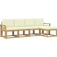 vidaXL Outdoor-Sofagarnitur 5 Stk.