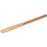 WAS Germany - Buttermesser Set ALEX BRONZE, mit bronze, matter PVD Beschichtung, 18 cm, Set √° 12 Stück, Chromnickelstahl 18/10