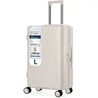 4FLY OTTO Office Hartschalen-Reisekoffer »Opacus« L - 67 L weiß, 43x68x26 cm