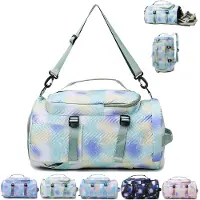 Unyqoos Sporttasche – wasserdichte Tasche für Kinder & Jugendliche mit Einhorn-Motiv, 25–35 L, Nassfach, separates Schuhfach, verstellbarer Schultergurt, Trolley-Befestigung