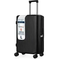 4FLY Hartschalen-Reisekoffer 68 cm (67L) aus Polycarbonat – mit TSA-Schloss, 4 Spinner-Doppelrollen und Aluminium-Teleskopgriff, Aufgabegepäck