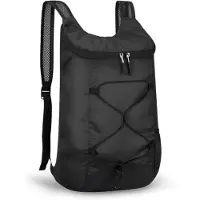 Unyqoos Ultraleichter wasserdichter Wanderrucksack, faltbar, Nylon-Polyester, atmungsaktive Schultergurte, für Outdoor & Alltag