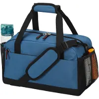 Unyqoos Kompakte Sporttasche mit wasserdichtem Nassfach, 600D-Polyester, extra Stauraum & Flaschenfächern – ideal für Fitness, Strand & Wochenendtrips