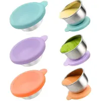 Unyqoos 3er-Set auslaufsichere Snackdosen 50 ml – kleine Dosen mit Deckel, lebensmittelechter Kunststoff, für Joghurt, Dressings & Snacks, ideal für unterwegs