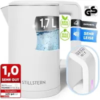 Stillstern Wasserkocher Digital 1,7 L mit Temperaturwahl