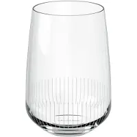 Unyqoos Kristall-Longdrinkgläser Set (4) – elegante Longdrink‑ & Cocktailgläser mit feiner Strahlen‑Gravur, spülmaschinenfest, gefertigt in Europa