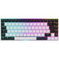 Sharkoon SKILLER SGK50 S3, Kabelgebunden, USB, Mechanischer Switch, QWERTZ, RGB-LED, Weiß