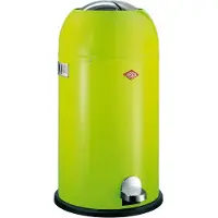 Wesco Tretabfalleimer 184631-20 KICKMASTER in LIMEGREEN mit 33 Liter Volumen / Abfallsammler / Mülleimer