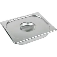 Aps Låg 2/4 GN 53x16x3 cm Rustfrit stål til Kantine 2/4 GN,1 stk