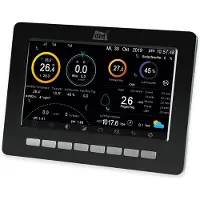 DNT Zusatz-Display für dnt WeatherScreen PRO, 17,8-cm-TFT-Farbdisplay (7"), inkl. Netzteil