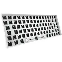 Sharkoon SKILLER SGK50 S3, 75%, Kabelgebunden, USB, RGB-LED, Weiß