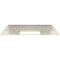 HP 928503-FL1, Gehäuse-Unterteil+Tastatur, Tschechisch, Slowakisch, Tastatur mit Hintergrundbeleuchtung, , Envy 13