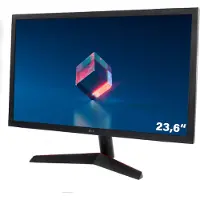 LG 24GN53A-B, 59,7 cm (23.5"), 1920 x 1080 Pixel, Full HD, 1 ms, Schwarz