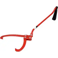YATO Handpackzange Fällheber Packzange Handhebehaken Stammheber Holzgreifer Forstzange Hebezange ver. Größen, Größe:Länge 770mm Max.Öffnung 275mm
