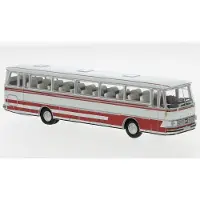Brekina Setra S 150 H hellgrau, rot, 1970