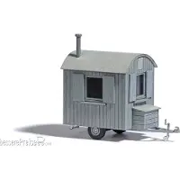 Busch Forstwagen Grau H0