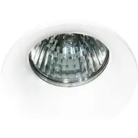 Azzardo IVO Deckenleuchte, 1x GU10 50W (ohne Leuchtmittel), 6,7 cm rund, Schutzart IP20, weiß