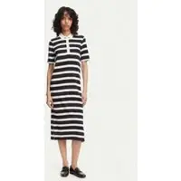 Gant Kleid für den Alltag 4201428 Dunkelblau Regular Fit