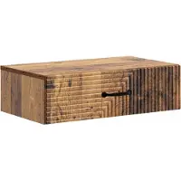 vidaXL Wandmontierter Beistelltisch 59 x 34,5 x 17 cm Holzwerkstoff