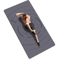 Unyqoos Yogamatte Extra Groß 200 x 100 cm, TPE 6–12 mm – hohe Dämpfung & rutschfest, extra breit für Yoga, Pilates und Fitness