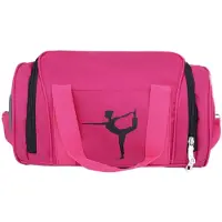 Unyqoos Sporttasche für Mädchen – geräumige Nylon-Trainings- & Reisetasche 45,7×22,9×28,9 cm, ideal für Tanz, Gymnastik & Wochenendtrips, ca. 4,7 kg