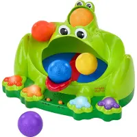 Clementoni - Poppin' Ball Frog Ball Play Toy - (BS-17159)