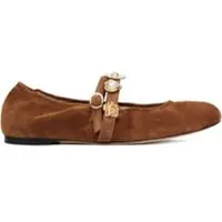 Stuart weitzman Ballerinas Socharming Mary Jane SN125 Braun