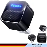 Ottocast Mini Core / Pico Wireless CarPlay & Android Auto Adapter 2in1 BT 5.4 Wi-Fi 6