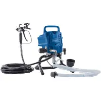 Scheppach Airless Farbsprühsystem PTSA600 - 950W | bis zu 600m²/h | 227bar max. Arbeitsdruck | 2,0 L/min | Sprühbreite 250-310 mm
