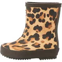 Hunter Gummistiefel Kids First Leopard Print Boot Leopard Print / Chocolate Brown-Schuhgröße 28