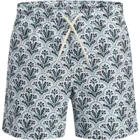 Jack & Jones Badeshorts - JpstMaui - Bright White - - 12 Jahre (152) - Bademode