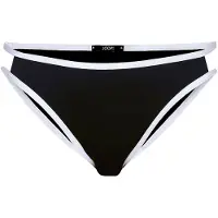 JOOP! Bikini-Hose JOOP "Blanca Beach", Damen, Gr. 36, N-Gr, schwarz-weiß (schwarz beauty), Obermaterial: 83% Polyamid, 17% Elasthan, Badehosen Bikini-Hose