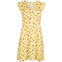 Apricot Minikleid "Vintage Mini-Kleid" Druck