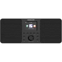 Sencor SIR 6100WDB Internetradio DAB+ UKW Bluetooth tragbar 120x305x115 mm (HxBxT)