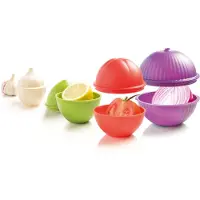 Sonstiges Mastrad Veggie Savers - Gemüse-Aufbewahrungsboxen - 4 Passformen: Knoblauch, Zwi