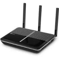 TP-LINK AC2100 WLAN MU-MIMO-VDSL/ADSL-Telefonie-Modem-Router, Wi-Fi 5 (802.11ac), Dual-Band (2,4 GHz/5 GHz), Ethernet/LAN, ADSL, Schwarz, Tabletop-Router