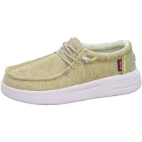 Fusion Leinenschuh Gelb
