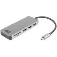 ACT USB-Hub USB-C 4-Anschlüsse mit Power Delivery
